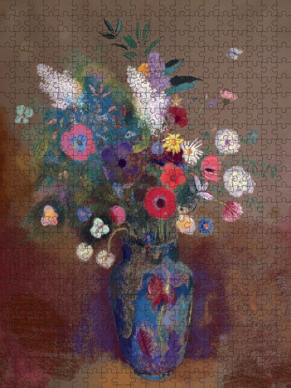 Odilon Redon: Bouquet of Flowers 500-Piece Jigsaw Puzzle - Image 2