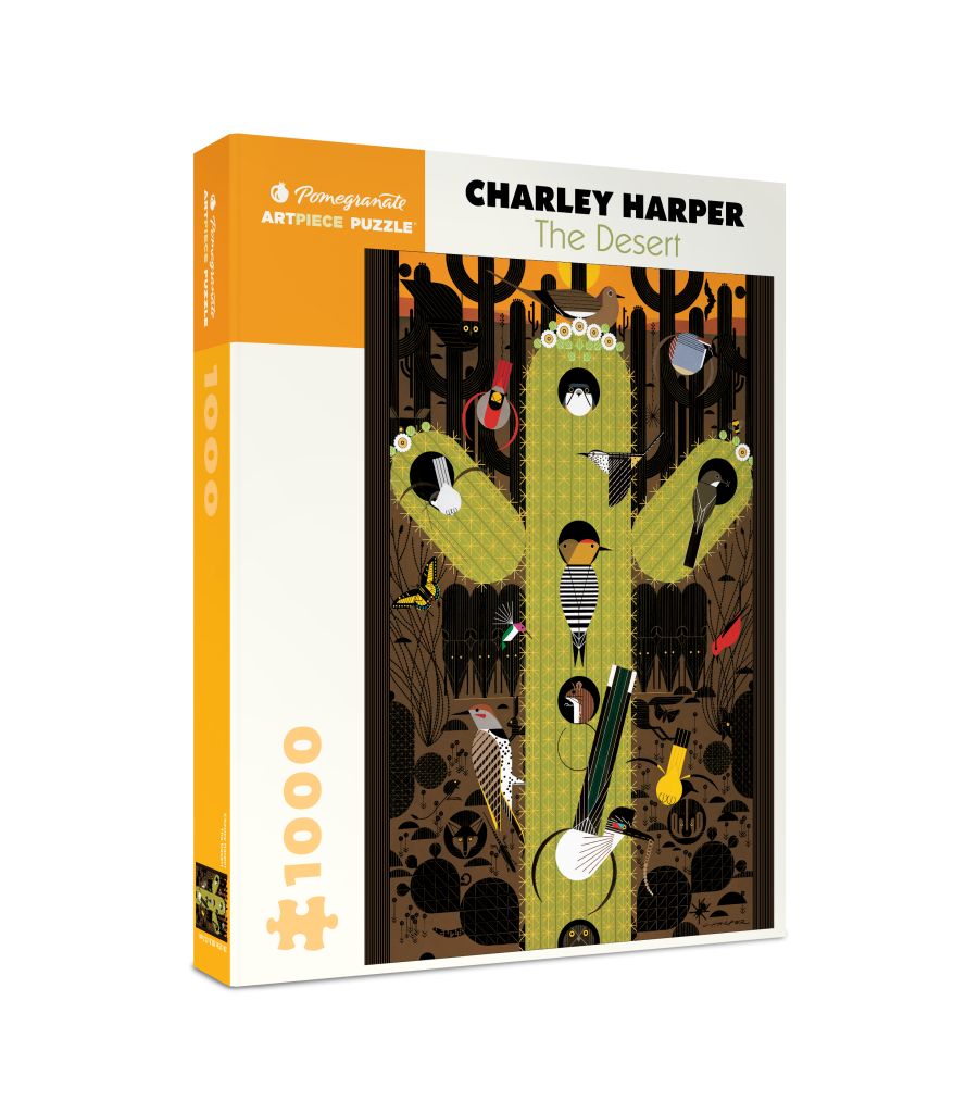 Charley Harper: The Desert 1000-Piece Jigsaw Puzzle