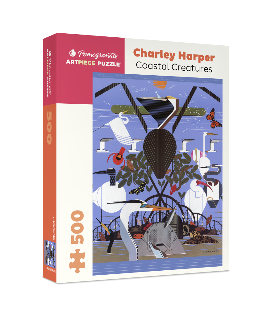 Charley Harper: Coastal Creatures 500-Piece Jigsaw Puzzle