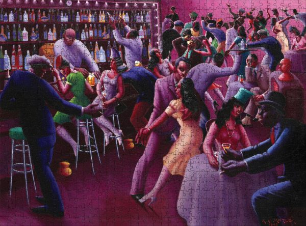 Archibald Motley: Nightlife 1000-Piece Jigsaw Puzzle - Image 2
