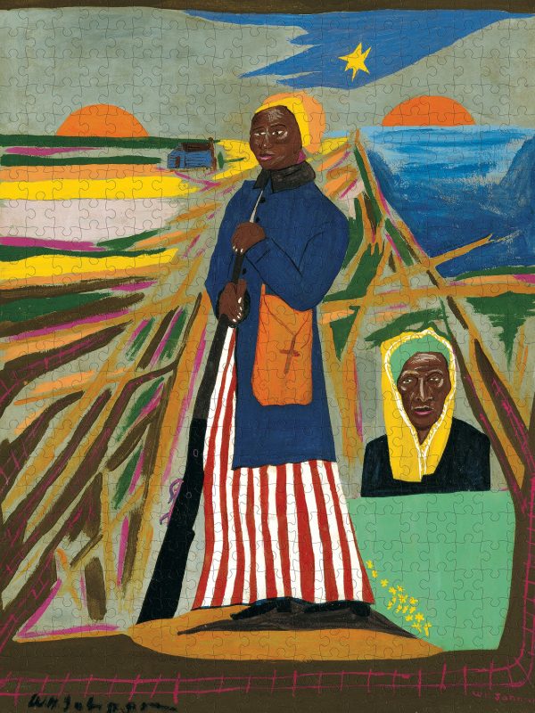 William H. Johnson: Harriet Tubman 500-Piece Jigsaw Puzzle - Image 2