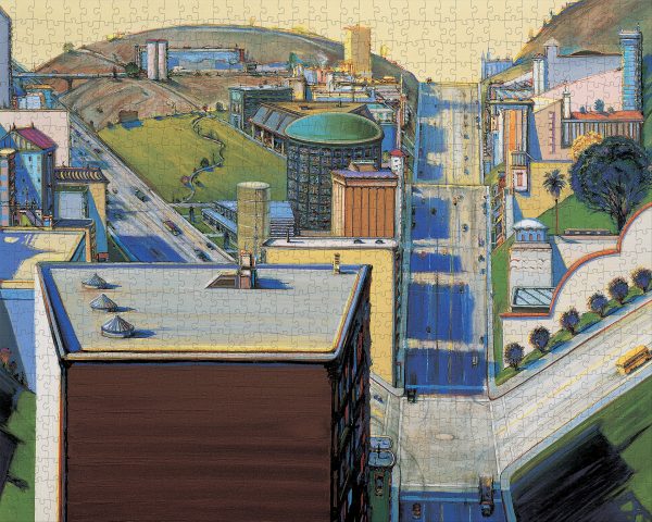 Wayne Thiebaud: Valley Streets 1000-Piece Jigsaw Puzzle - Image 2
