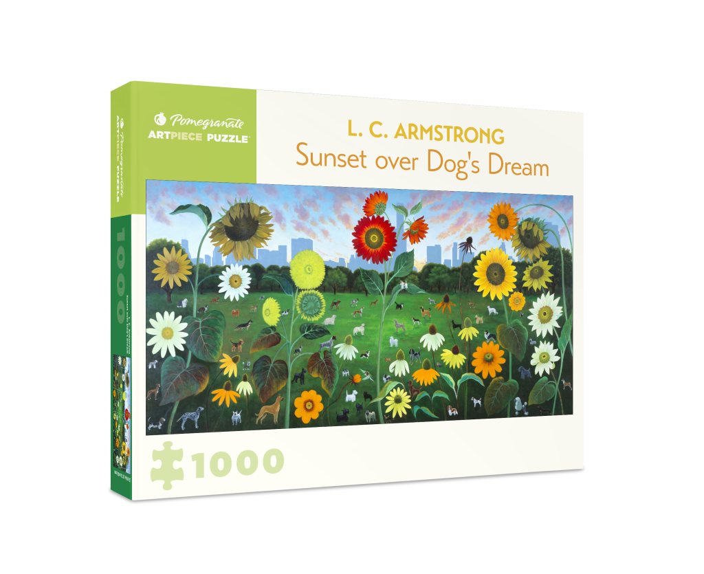 L. C. Armstrong: Sunset over Dog's Dream 1000-Piece Jigsaw Puzzle