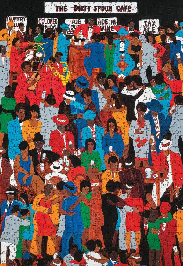Winfred Rembert: The Dirty Spoon Cafe 1000-Piece Jigsaw Puzzle - Image 2