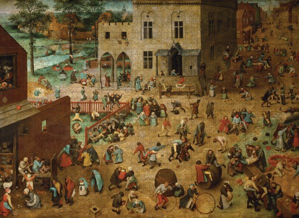 Pieter Bruegel: Children's Games 2000-Piece Jigsaw Puzzle - Image 2
