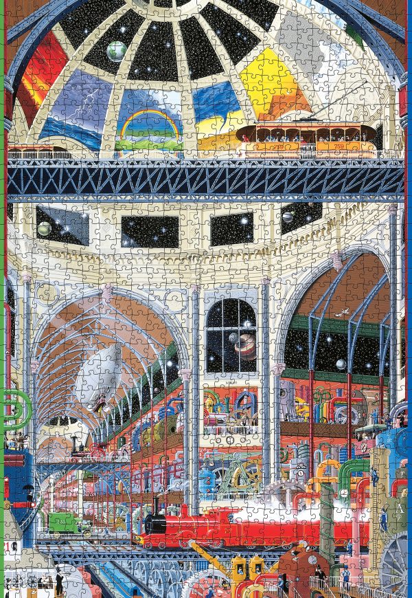 Mike Wilks: The Weather Works: The Grand Hall 1000-Piece Jigsaw Puzzle - Image 2