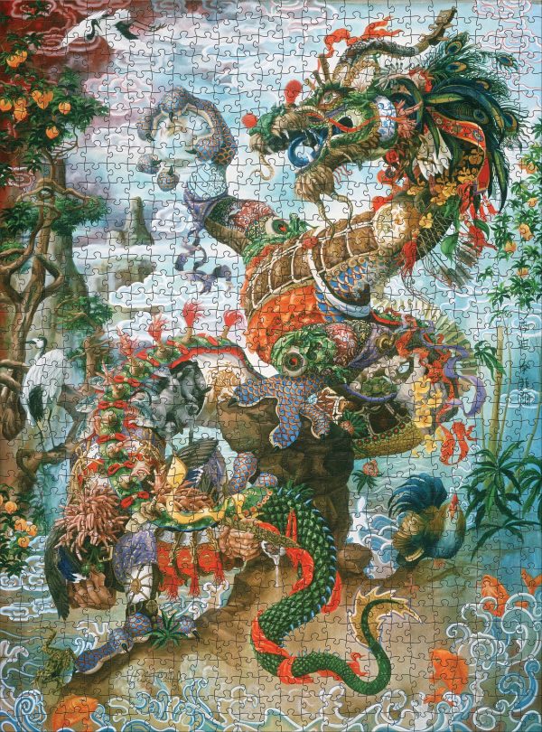 Heidi Taillefer: Dragon of the Yangtze 1000-Piece Jigsaw Puzzle - Image 2