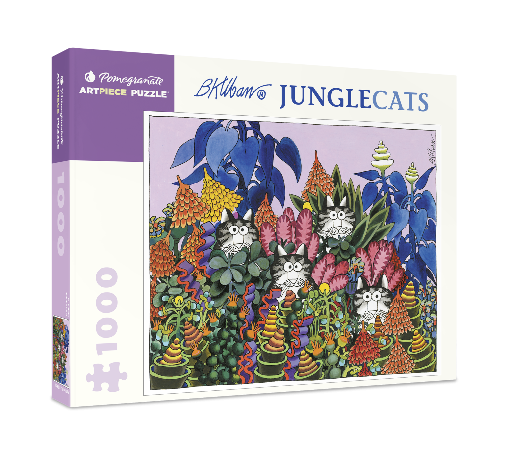 B. Kliban: Jungle Cats 1000-Piece Jigsaw Puzzle