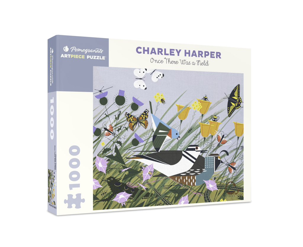 Charley Harper: Once There Was a Field 1000-Piece Jigsaw Puzzle