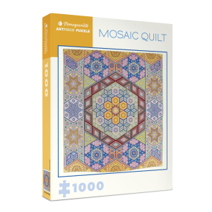 Mosaic Quilt 1000-Piece Jigsaw Puzzle