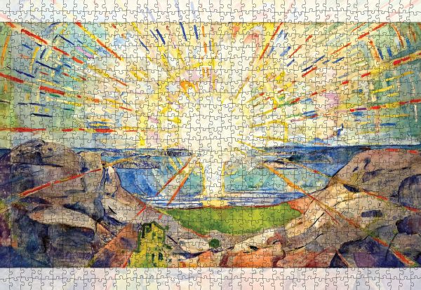 Edvard Munch: The Sun 1000-Piece Jigsaw Puzzle - Image 2