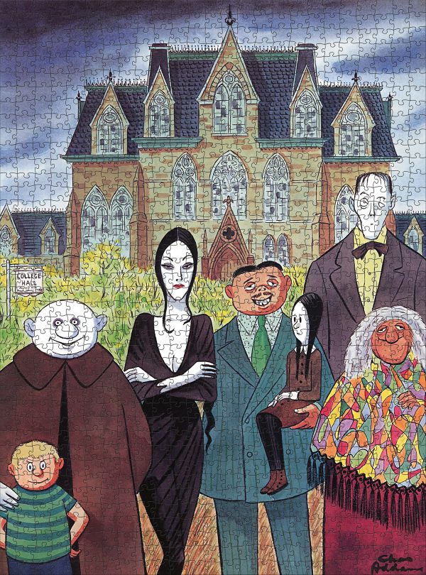 The Addams Family 1000-Piece Jigsaw Puzzle - Image 2