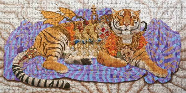 Heidi Taillefer: Durga's Tiger 1000-Piece Jigsaw Puzzle - Image 2