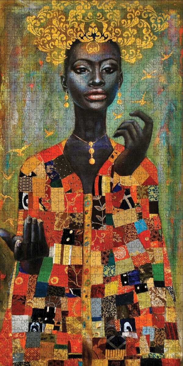 Tamara Madden: Her Coat of Many Colors 1000-Piece Jigsaw Puzzle - Image 2