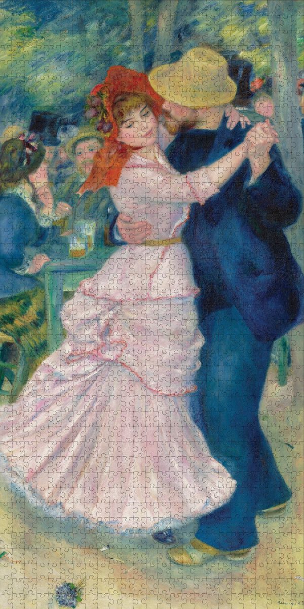 Pierre-Auguste Renoir: Dance at Bougival 1000-Piece Jigsaw Puzzle - Image 2