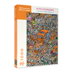 Peter Aschwanden: The Exploded Beetle 1000-Piece Jigsaw Puzzle