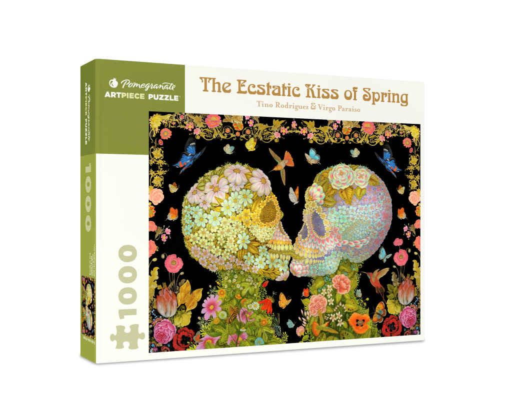 Tino Rodriguez and Virgo Paraiso: The Ecstatic Kiss of Spring 1000-Piece Jigsaw Puzzle