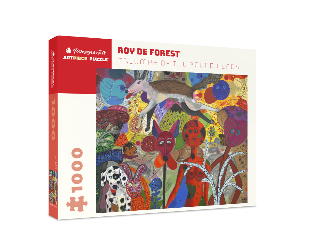 Roy De Forest: Triumph of the Round Heads 1000-Piece Jigsaw Puzzle