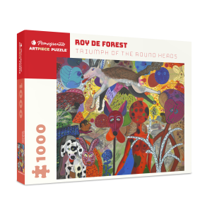 Roy De Forest: Triumph of the Round Heads 1000-Piece Jigsaw Puzzle