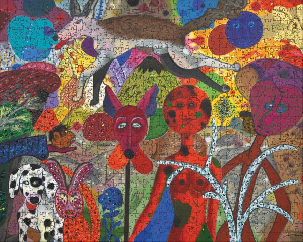 Roy De Forest: Triumph of the Round Heads 1000-Piece Jigsaw Puzzle - Image 2