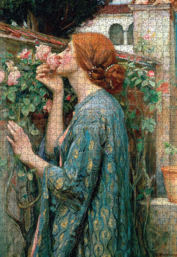 John William Waterhouse: The Soul of the Rose 1000-Piece Jigsaw Puzzle - Image 2