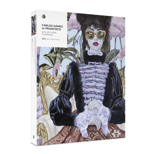 Carlos Gámez de Francisco: Girl with Pink Flamingos 1000-Piece Jigsaw Puzzle