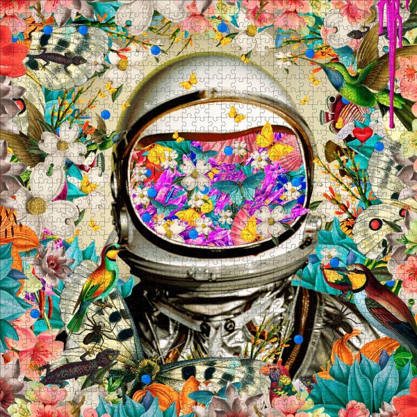 David Krovblit: Astronaut 1000-Piece Jigsaw Puzzle - Image 2