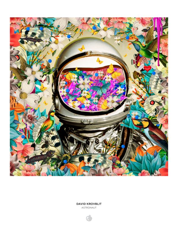 David Krovblit: Astronaut 1000-Piece Jigsaw Puzzle - Image 3