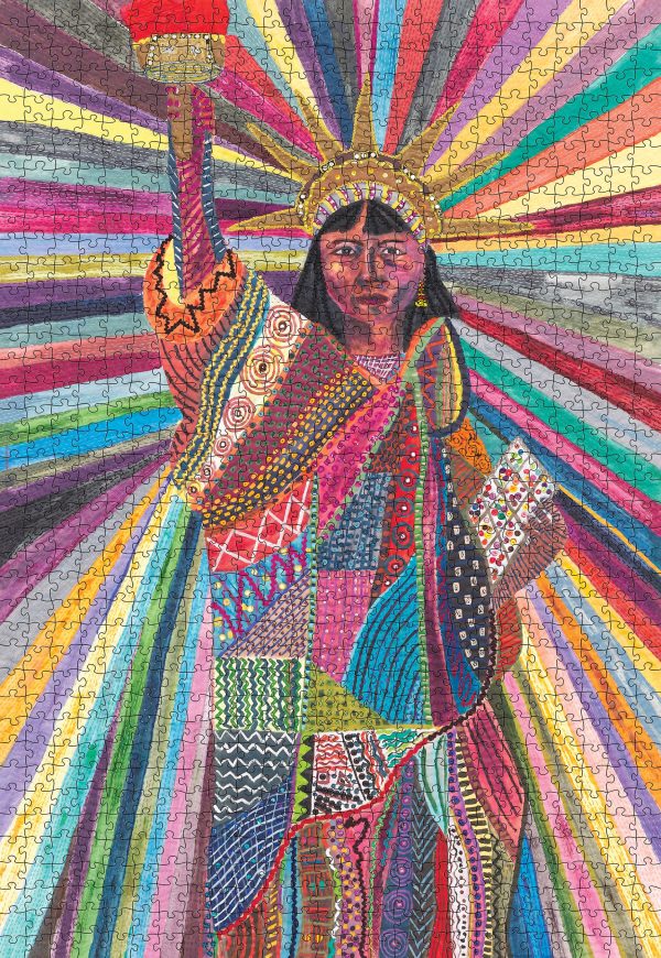 Pacita Abad: L.A. Liberty 1000-Piece Jigsaw Puzzle - Image 2