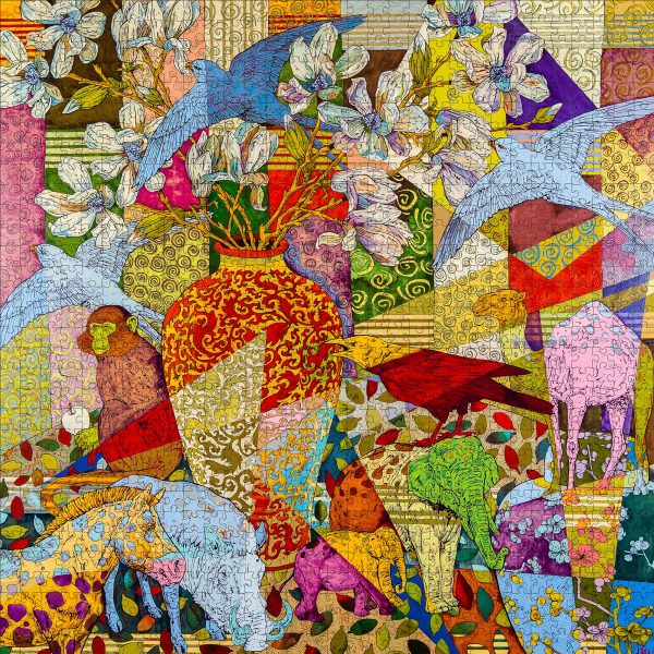 Grant Leier: Quilt 1000-Piece Jigsaw Puzzle - Image 2