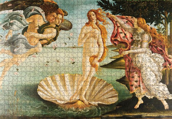 Sandro Botticelli: The Birth of Venus 1000-Piece Jigsaw Puzzle - Image 2