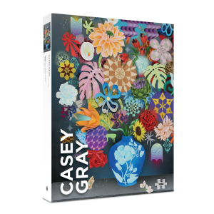 Casey Gray: Still Life with Flowers 1000-Piece Jigsaw Puzzle