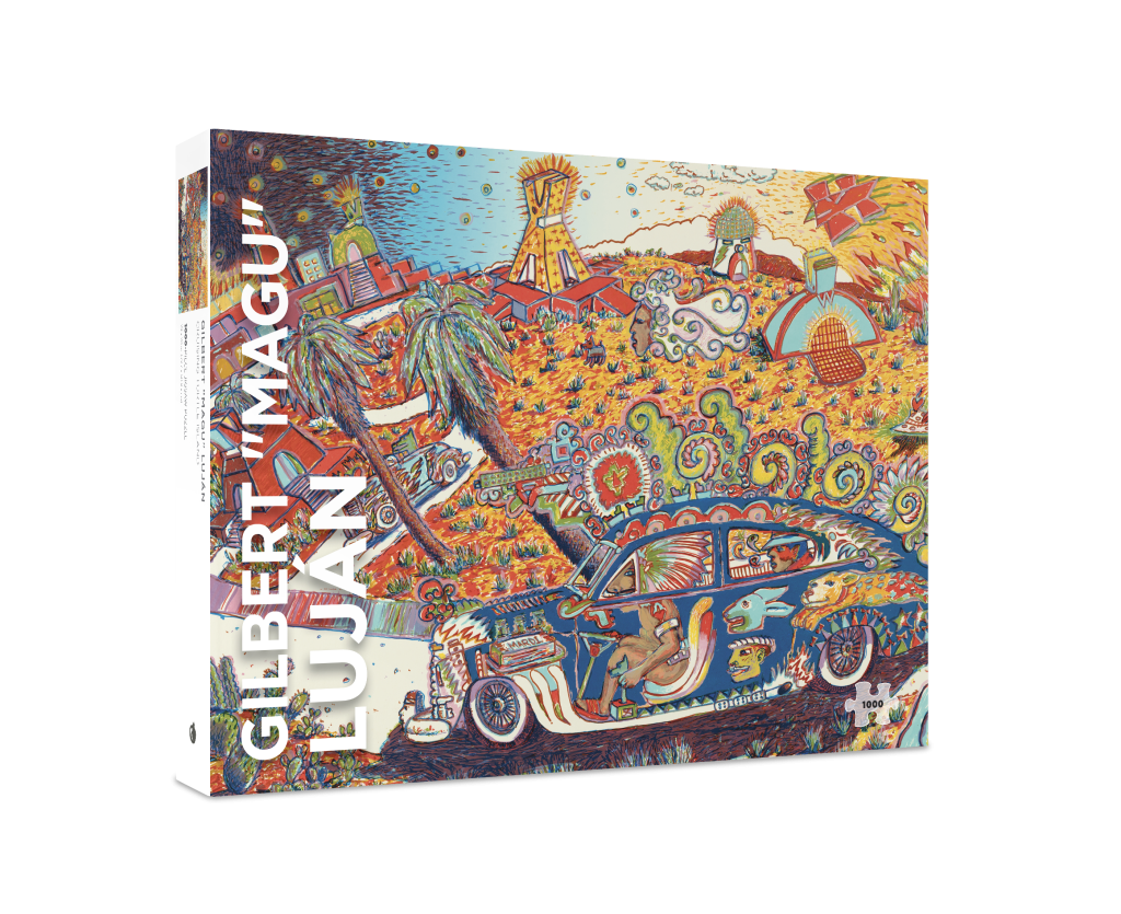 Gilbert Magu Luján: Cruising Turtle Island 1000-Piece Jigsaw Puzzle