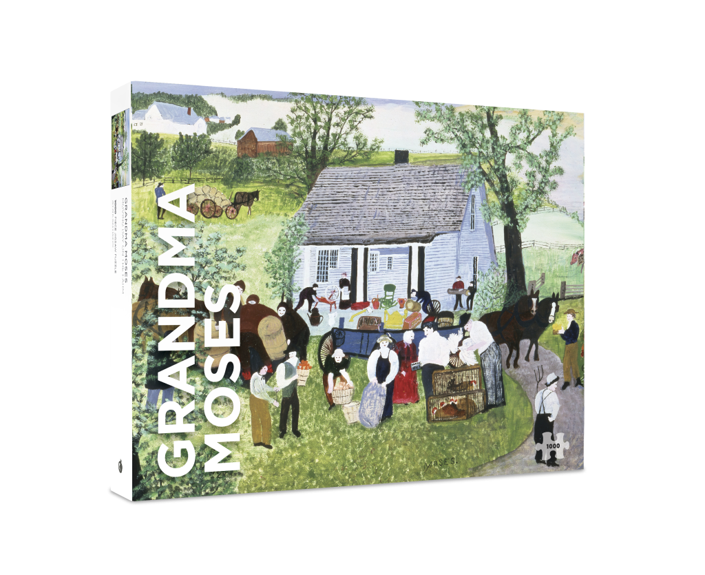Grandma Moses: Moving Day on the Farm 1000-Piece Jigsaw Puzzle