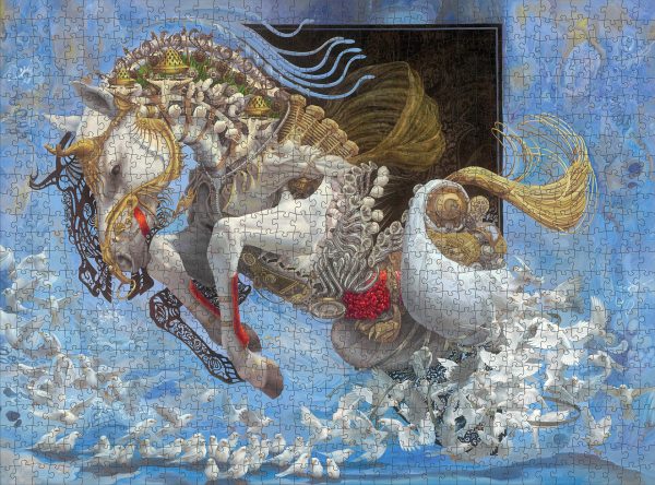 Heidi Taillefer: Silkworm 1000-Piece Jigsaw Puzzle - Image 2