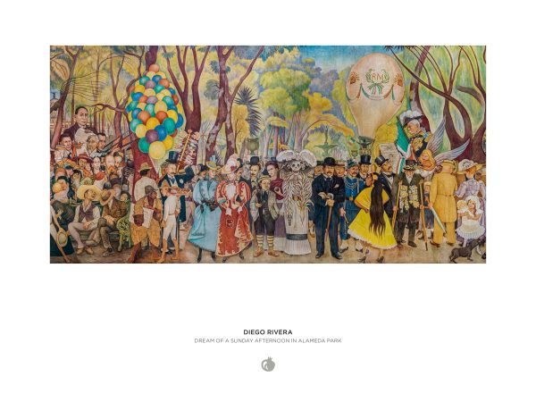 Diego Rivera: Dream of a Sunday Afternoon in Alameda Park 1000-Piece Jigsaw Puzzle - Image 3