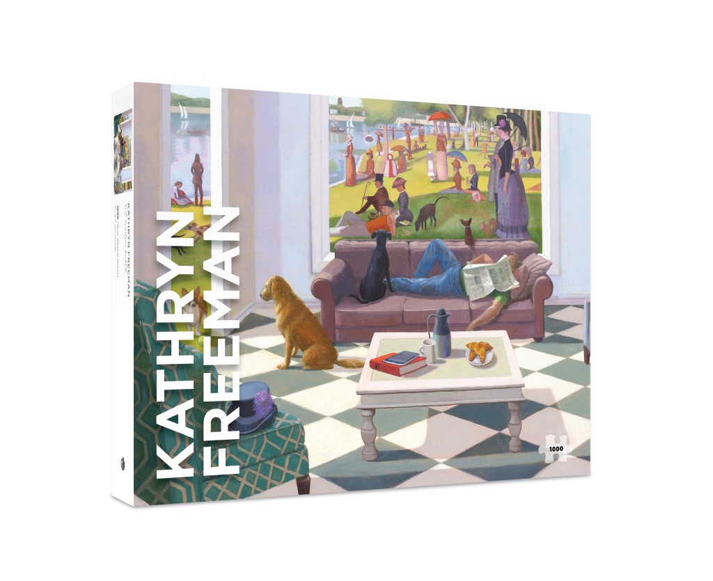 Kathryn Freeman: The Sunday Paper 1000-Piece Jigsaw Puzzle