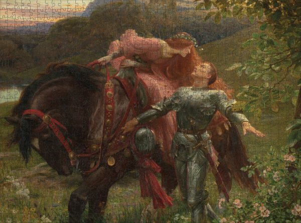 Frank Dicksee: La Belle Dame sans Merci 1000-Piece Jigsaw Puzzle - Image 2