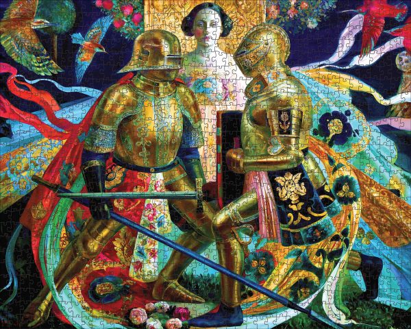 Olga Suvorova: The Duel 1000-Piece Jigsaw Puzzle - Image 2