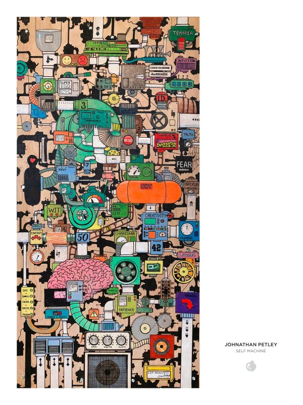 Jonathan Petley: Self Machine 1000-Piece Jigsaw Puzzle - Image 3