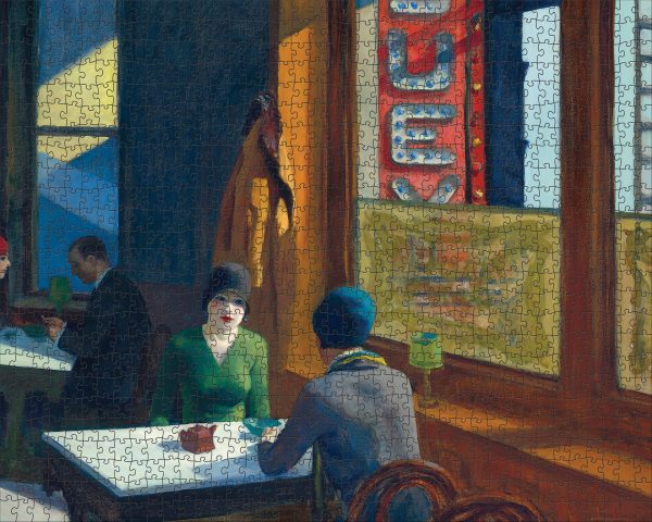 Edward Hopper: Chop Suey 1000-Piece Jigsaw Puzzle - Image 2