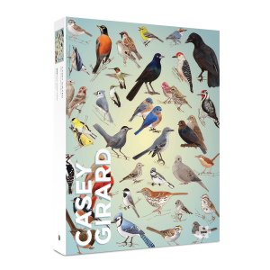 Casey Girard: Backyard Birds 1000-Piece Jigsaw Puzzle