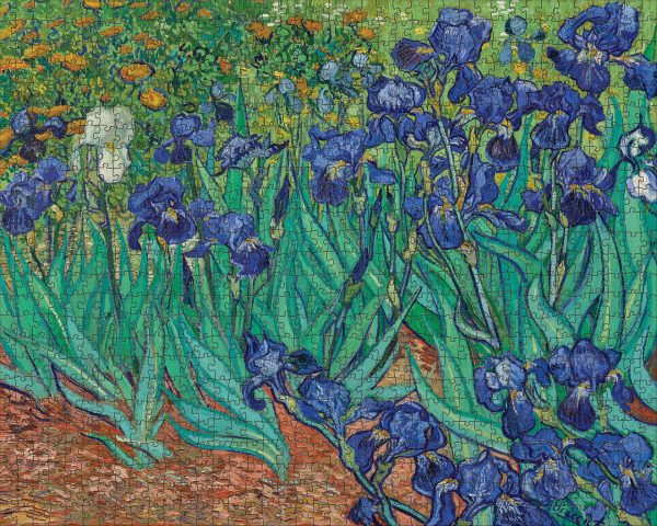 Vincent van Gogh: Irises 1000-piece Jigsaw Puzzle - Image 2