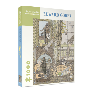 Edward Gorey: Frawgge Mfrg. Co. 1000-piece Jigsaw Puzzle