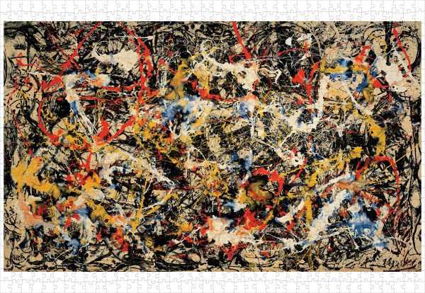 Jackson Pollock: Convergence 1000-piece Jigsaw Puzzle - Image 2
