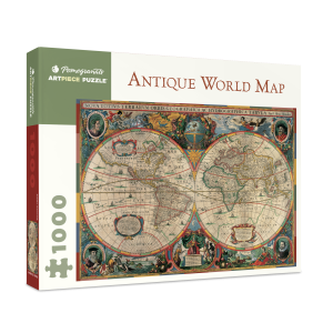 Antique World Map 1000-piece Jigsaw Puzzle