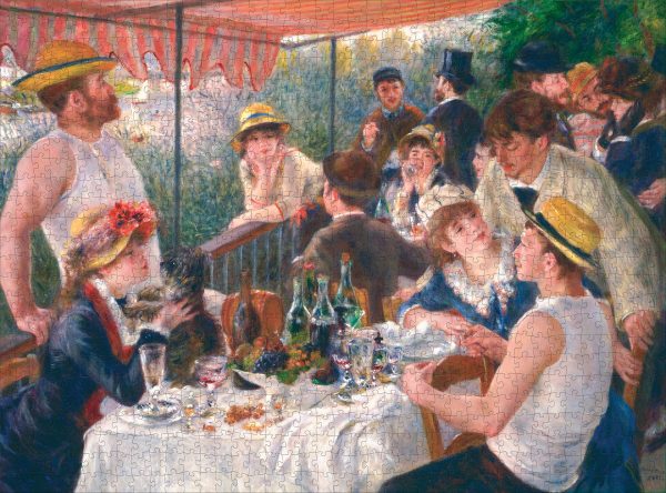 Pierre-Auguste Renoir: Luncheon of the Boating Party 1000-piece Jigsaw Puzzle - Image 2