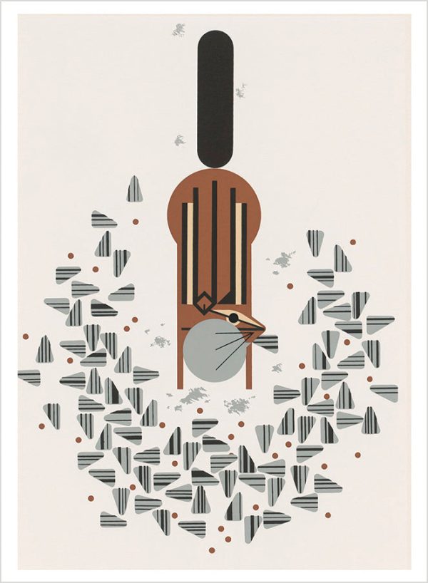 Charley Harper: The Animal Kingdom Book of Postcards - Image 5