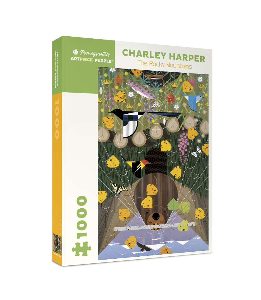 Charley Harper: The Rocky Mountains 1000-piece Jigsaw Puzzle