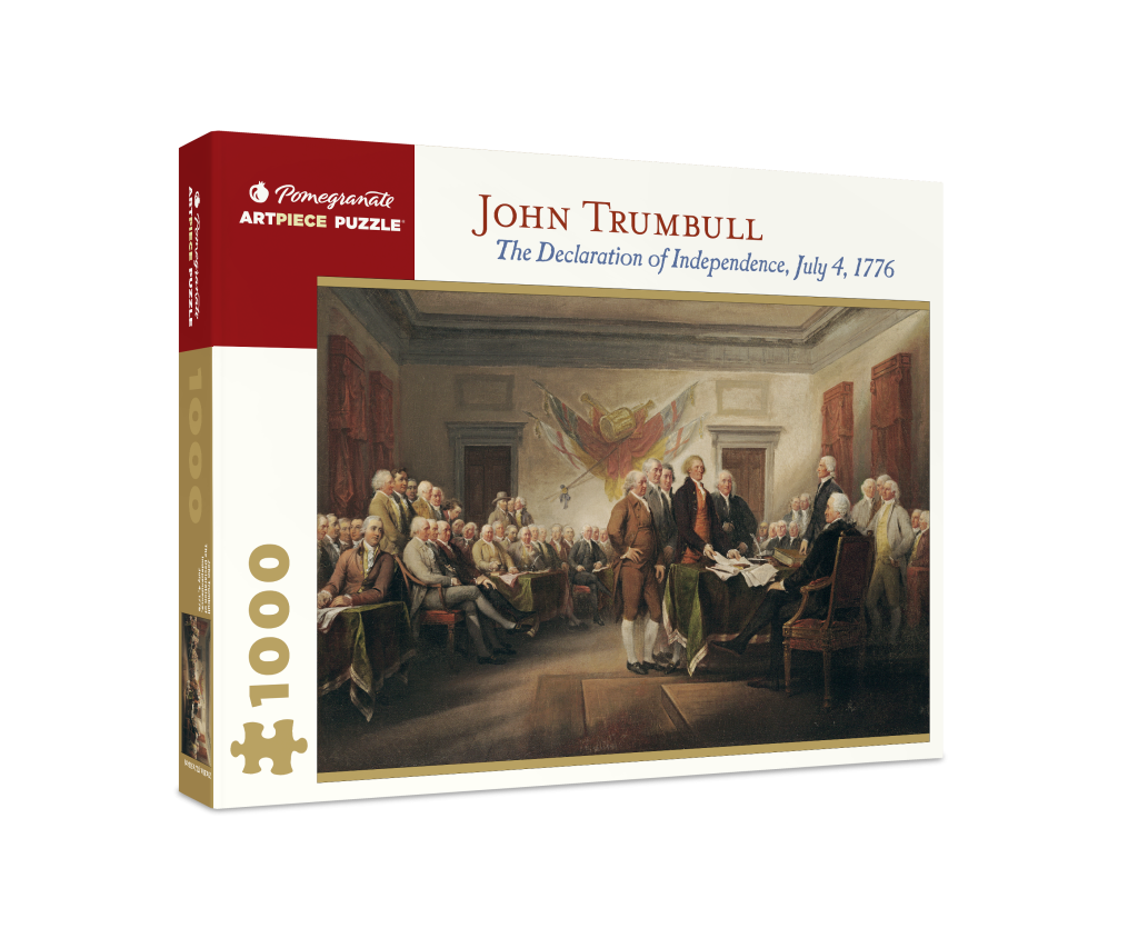 John Trumbull: The Declaration of Independence. July 4. 1776 1000-piece Jigsaw Puzzle